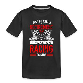 RC Model Racing Oui, j’ai une retraite RC Cars - T-shirt bio Premium Enfant - noir - Devant