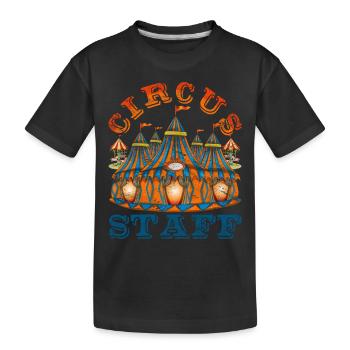 Circus Artist Circus Lover Gift Circus - Kids' Premium Organic T-Shirt - black - Front