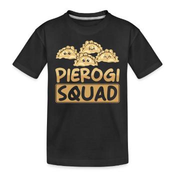 Boulettes Pierogi - T-shirt bio Premium Enfant - noir - Devant
