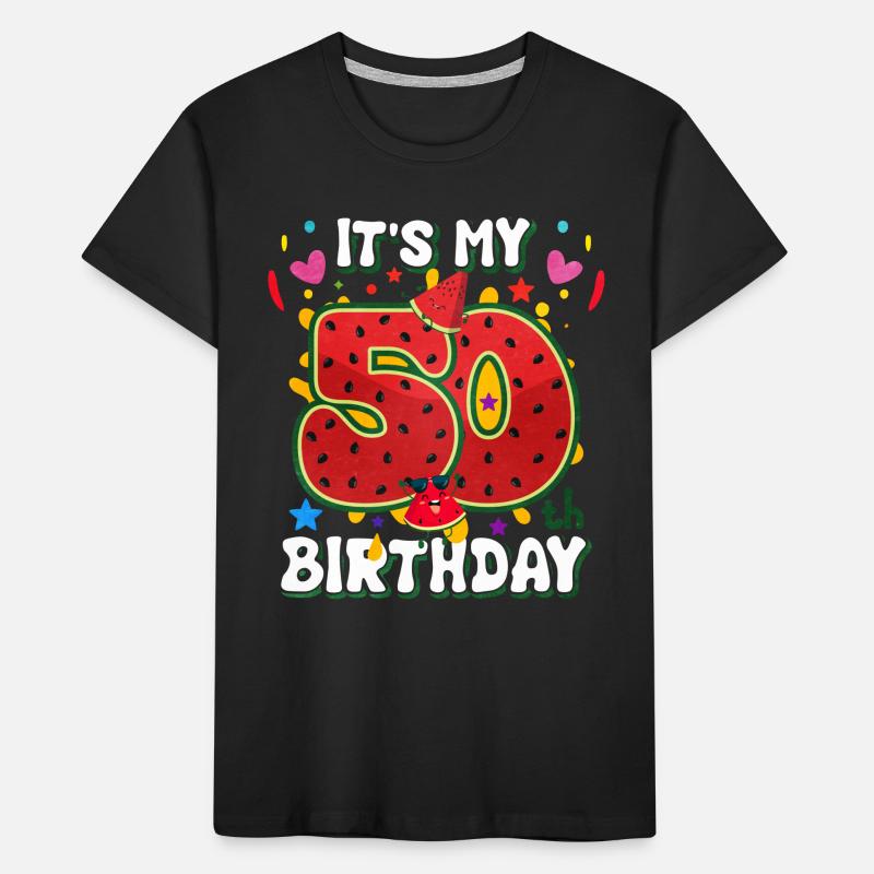 50e anniversaire Pastèque T-shirt bio Premium Enfant