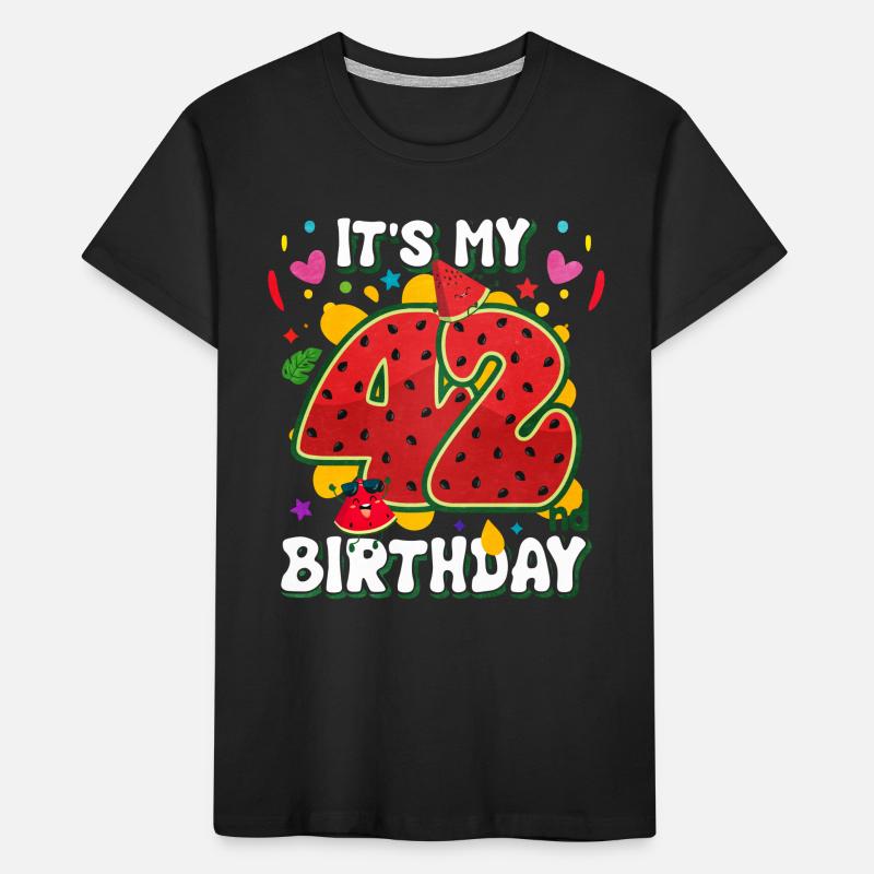 42e anniversaire Pastèque T-shirt bio Premium Enfant