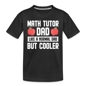 Tuteur Cadeau Tuteur - T-shirt bio Premium Enfant - noir - Devant