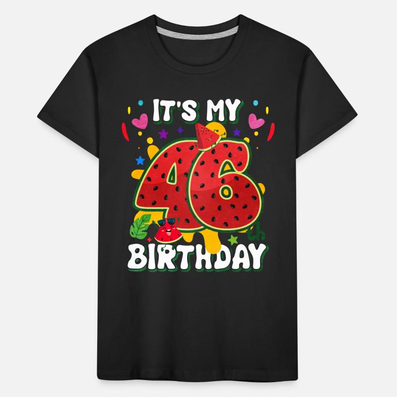 46e anniversaire Pastèque T-shirt bio Premium Enfant