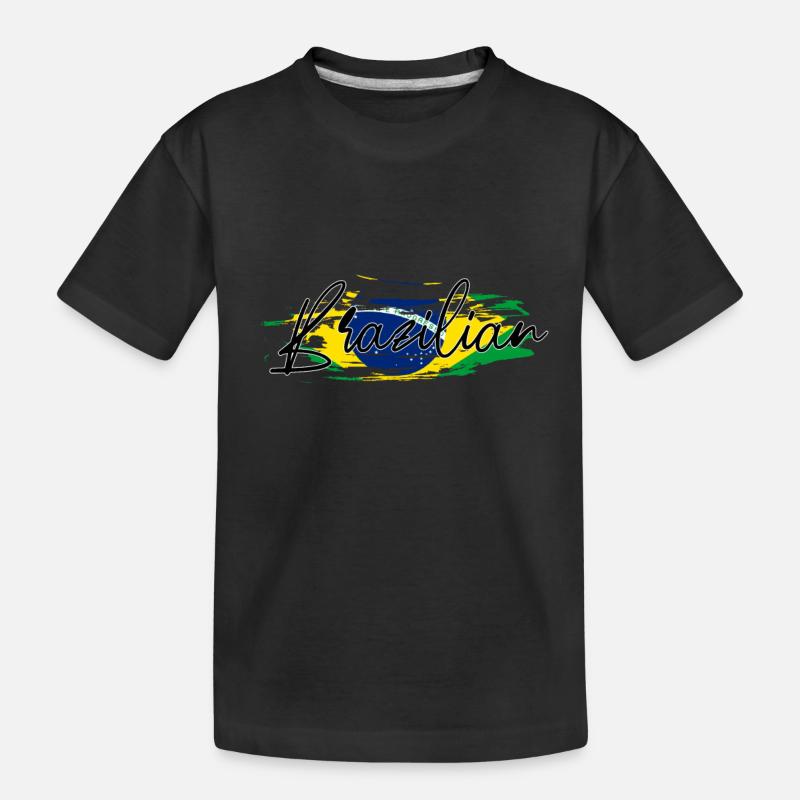 Brésil - T-shirt bio Premium Enfant - noir