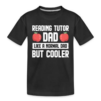 Tuteur Cadeau Tuteur - T-shirt bio Premium Enfant - noir - Devant