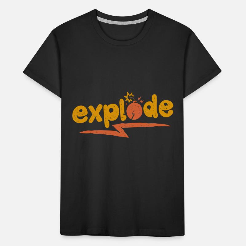 Explode fancy Kids' Premium Organic T-Shirt