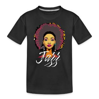 Tout ce jazz, Vienne, Nouvelle-Orléans - T-shirt bio Premium Enfant - noir - Devant