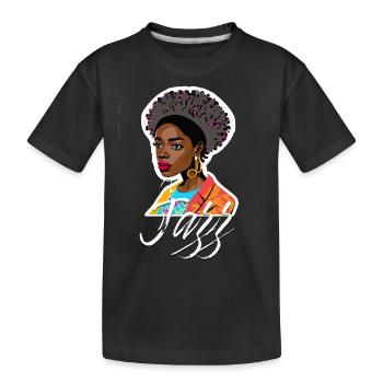 Jazz - T-shirt bio Premium Enfant - noir - Devant