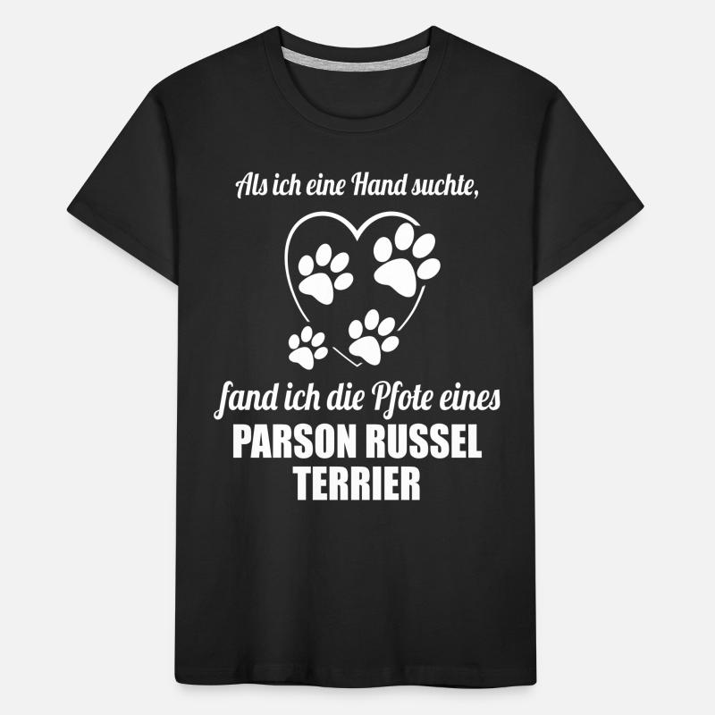 Hand & Pfote - Spruch - Parson Russel Terrier Kinder Premium Bio T-Shirt