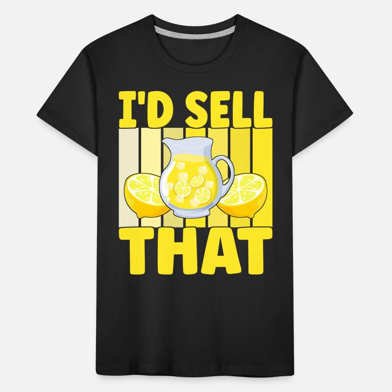 Lemonade Lemonade stand Kids' Premium Organic T-Shirt