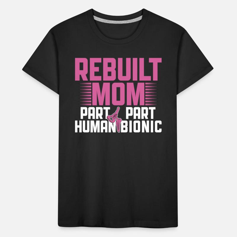 Bionische Hüftmutter Design Für Eine Mutter Mit T-shirt bio Premium Enfant