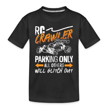 RC Model Racing RC Crawler Parking uniquement Modèle de voiture - T-shirt bio Premium Enfant - noir - Devant