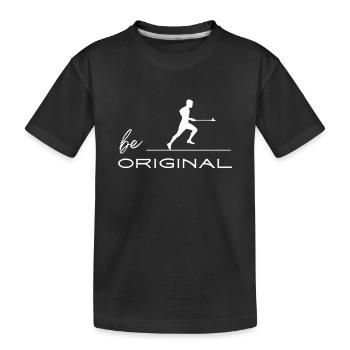 Irish Dublin Hurling - Kinder Premium Bio T-Shirt - Schwarz - Vorne
