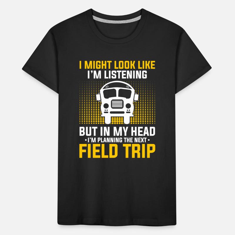 Journée d’excursion de l’enseignant sur le terrain T-shirt bio Premium Enfant