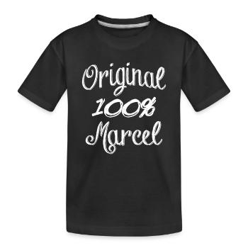 100% Original Marcel - T-shirt bio Premium Enfant - noir - Devant