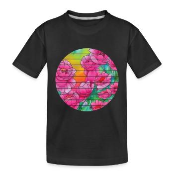 Gardener Garden Home Gardener Gardening Gardening Gardening - Kids' Premium Organic T-Shirt - black - Front