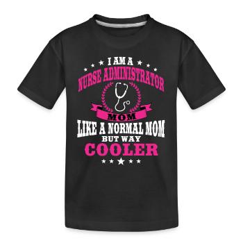 Pflegemanagerin Mama - Kinder Premium Bio T-Shirt - Schwarz - Vorne