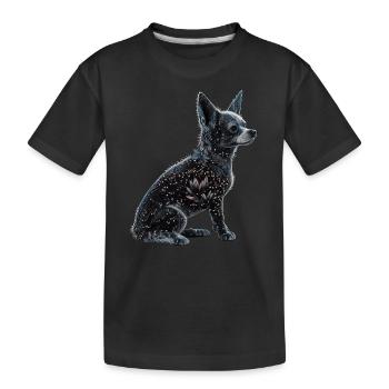 Chihuahua | Puppy Mom Funny Dog Cute Beautiful - Kids' Premium Organic T-Shirt - black - Front