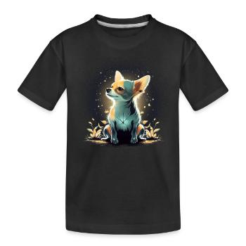 Chihuahua | Puppy Mom Funny Dog Cute Beautiful - Kids' Premium Organic T-Shirt - black - Front