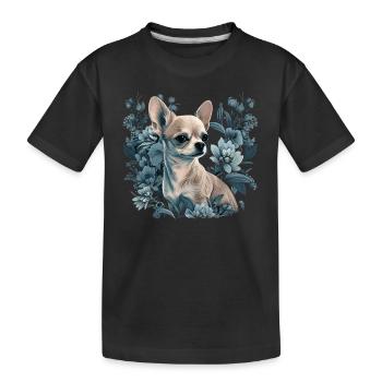 Chihuahua | Puppy Mom Funny Dog Cute Beautiful - Kids' Premium Organic T-Shirt - black - Front