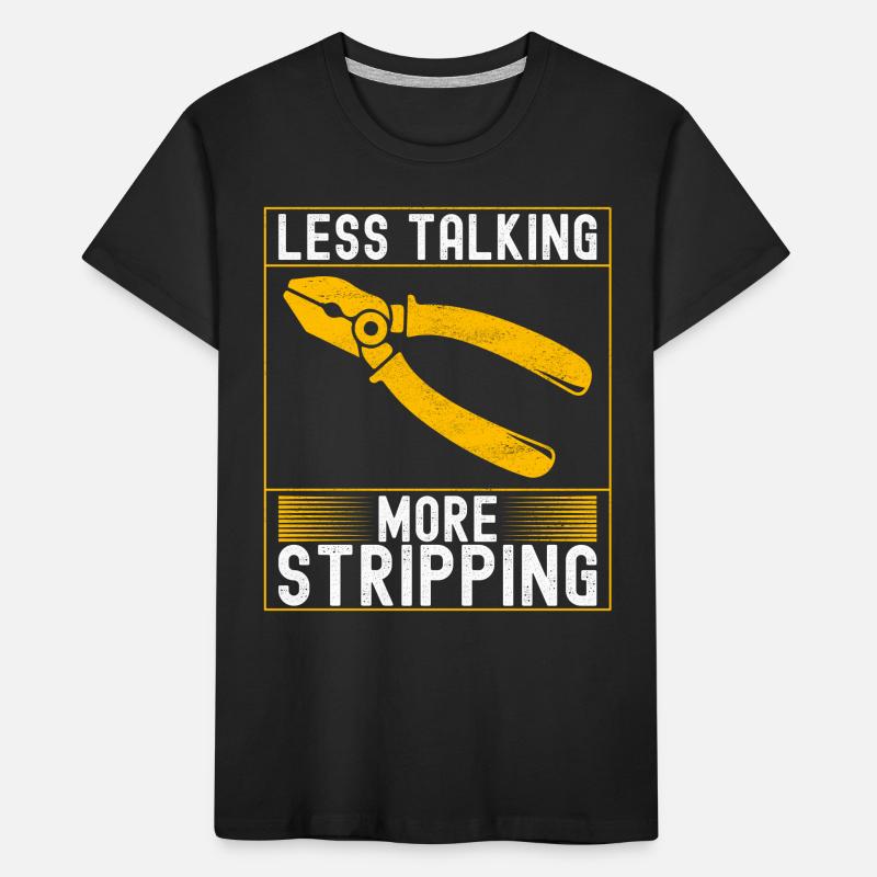 Electrician Electronics Technician Kids' Premium Organic T-Shirt