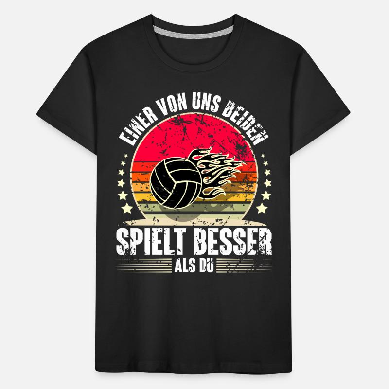 Volleyball Kinder Premium Bio T-Shirt