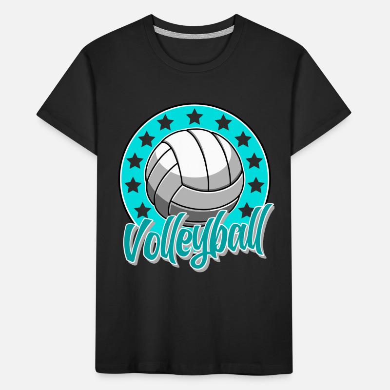 Volleyball Kids' Premium Organic T-Shirt