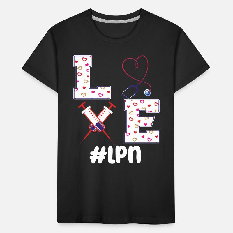 LPN Licensed Practical Nurse Practitioner Kids' Premium Organic T-Shirt
