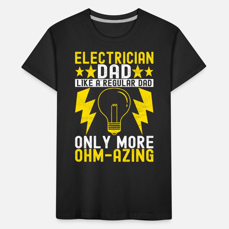 Electrician Electronics Technician Kids' Premium Organic T-Shirt