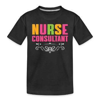 Consultante en soins infirmiers Expert en soins infirmiers - T-shirt bio Premium Enfant - noir - Devant