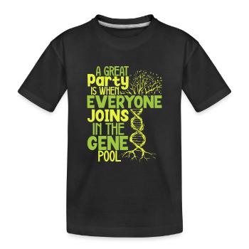 Arbre généalogique Historien de la famille Généalogie Généalogiste - T-shirt bio Premium Enfant - noir - Devant