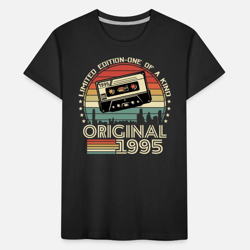 Vintage 1995 Geschenkidee Kinder Premium Bio T-Shirt
