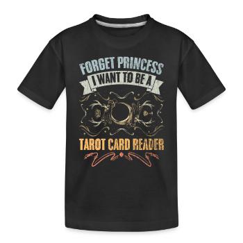 Oubliez Princess Vintage Tarot Cartomancie Un Tarot - T-shirt bio Premium Enfant - noir - Devant