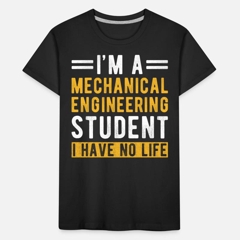 Mechanical Engineering Student Gift Kids' Premium Organic T-Shirt