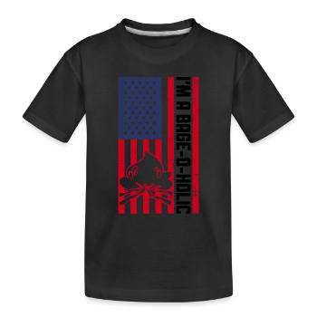 Scout Leader Usa Design Für Einen Patriotischen - Kinder Premium Bio T-Shirt - Schwarz - Vorne
