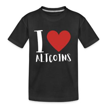 Altcoin Traders - T-shirt bio Premium Enfant - noir - Devant