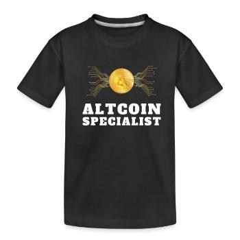 Altcoin Traders - T-shirt bio Premium Enfant - noir - Devant