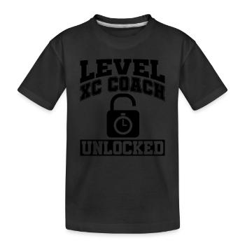 Xc-laufdesign Für Einen Cross-country-trainer - T-shirt bio Premium Enfant - noir - Devant