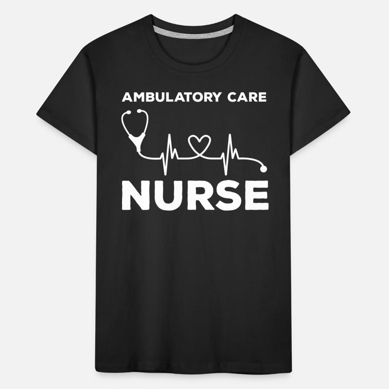 Ambulante Krankenschwester Geschenkidee Kinder Premium Bio T-Shirt