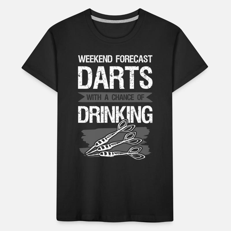 Drinking darts Kids' Premium Organic T-Shirt