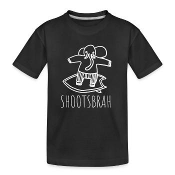 Île de Waikiki Honolulu - T-shirt bio Premium Enfant - noir - Devant