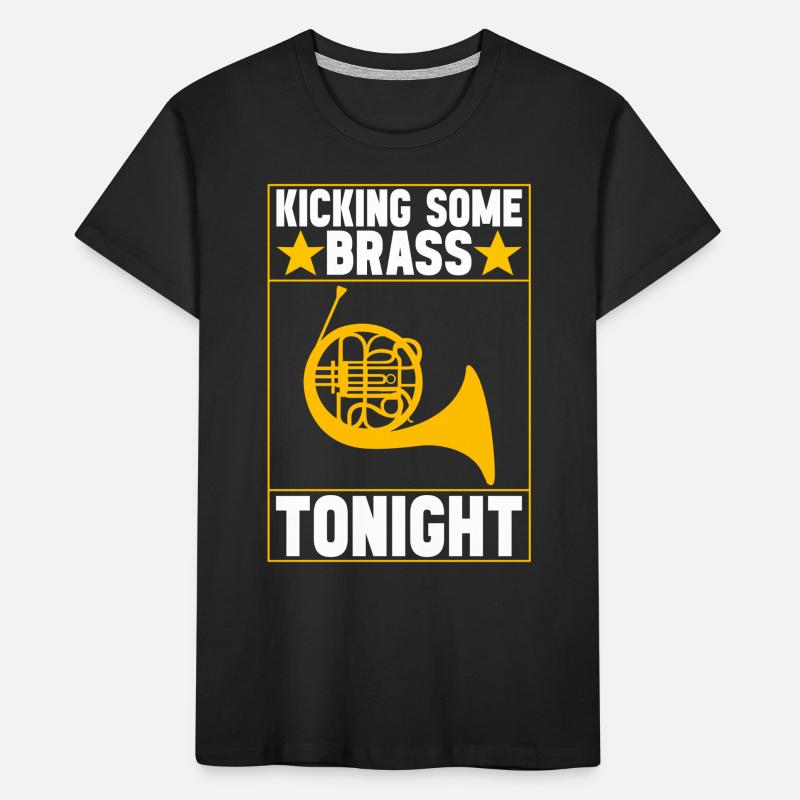 Cuivre à cor T-shirt bio Premium Enfant