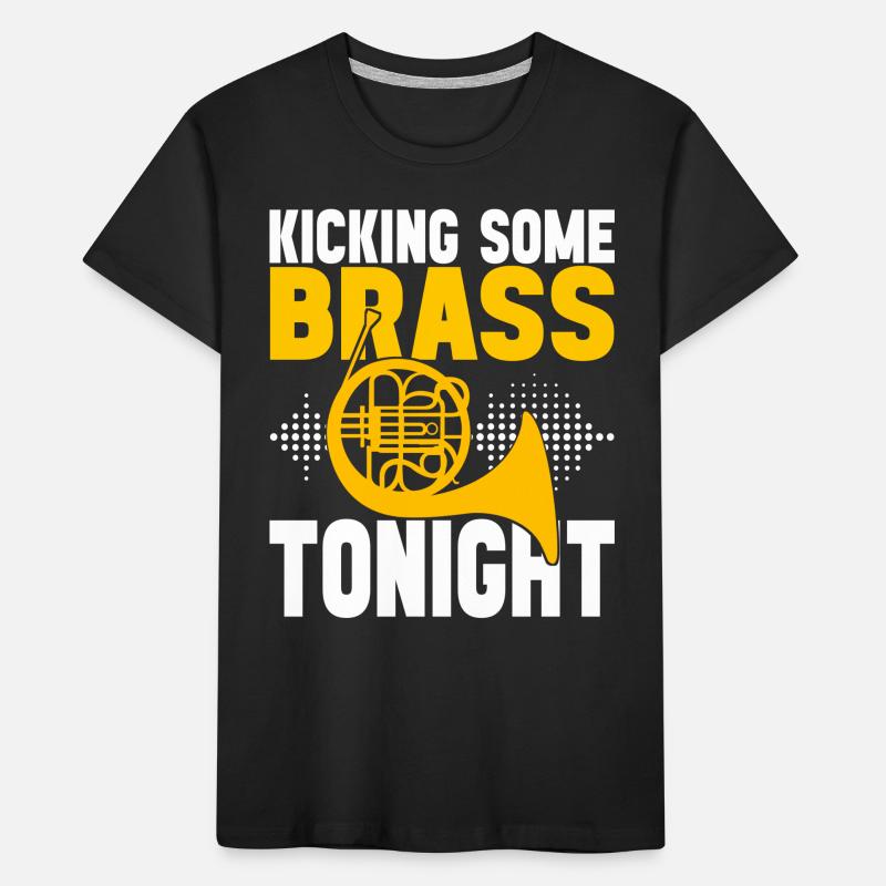 Cuivre à cor T-shirt bio Premium Enfant