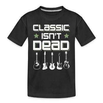 Rock Music Classic - Kids' Premium Organic T-Shirt - black - Front