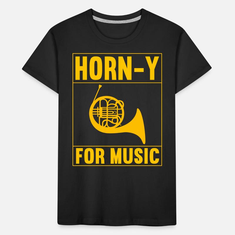 Cuivre à cor T-shirt bio Premium Enfant