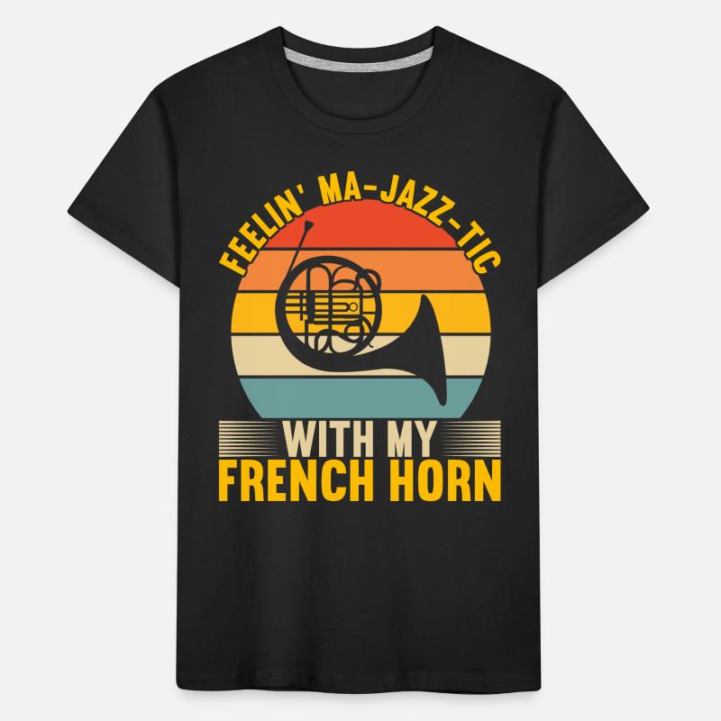 Cuivre à cor T-shirt bio Premium Enfant