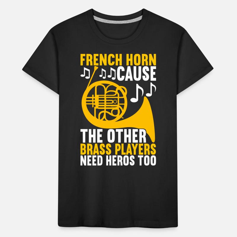 Cuivre à cor T-shirt bio Premium Enfant