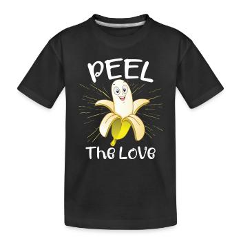 Banane - T-shirt bio Premium Enfant - noir - Devant