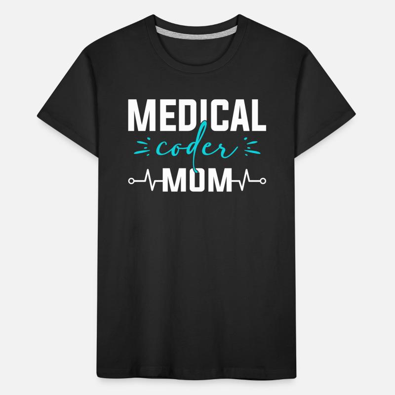 Codage médical Codeurs médicaux T-shirt bio Premium Enfant