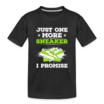 Shoe Collector Sneaker Collector Sneakerhead - Kids' Premium Organic T-Shirt - black - Front